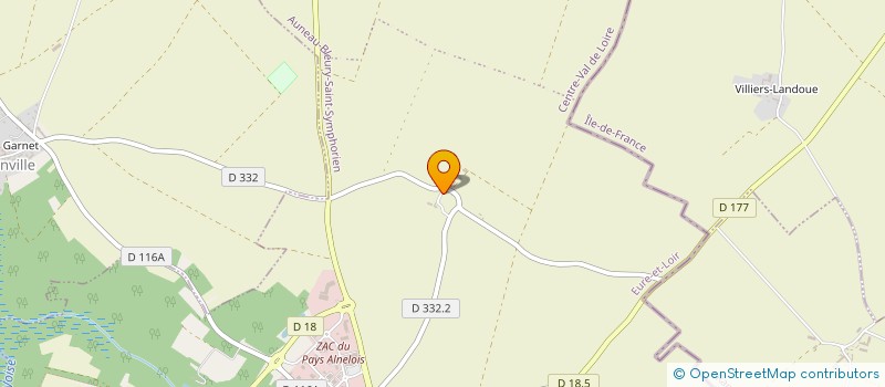 localisation de l'entreprise SCI CHED à AUNEAU-BLEURY-SAINT-SYMPHORIEN
