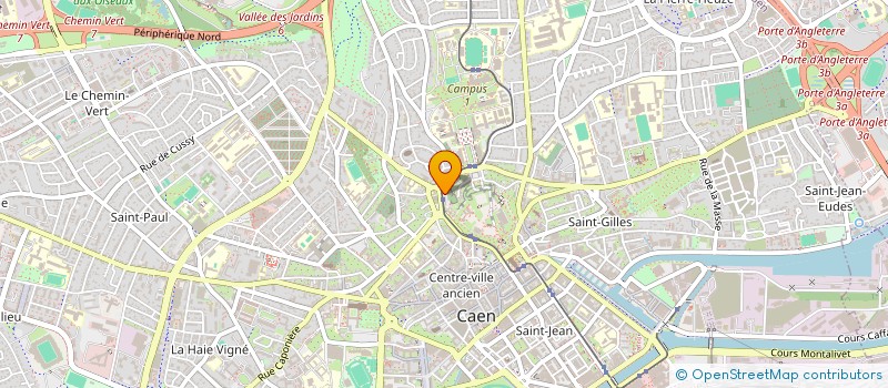 localisation de l'entreprise SCI CHEDEVILLE à CAEN