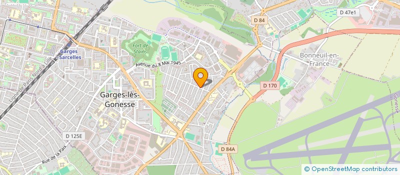 localisation de l'entreprise SCI CHEEMA à GARGES-LES-GONESSE