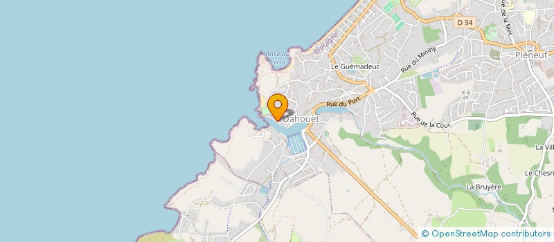 localisation de l'entreprise SCI CHEF  PLENEUF-VAL-ANDRE