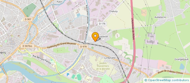 localisation de l'entreprise SCI CHEFDEVILLE à NEVERS