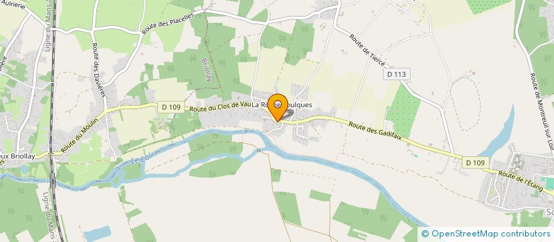 localisation de l'entreprise SCI CHEFFES  RIVES-DU-LOIR-EN-ANJOU