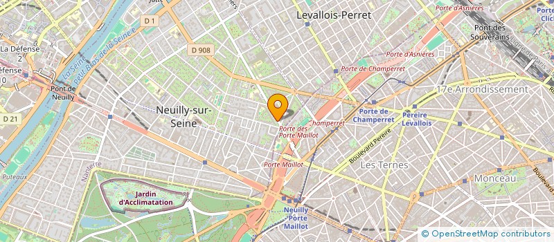 localisation de l'entreprise SCI CHEIKH  NEUILLY-SUR-SEINE
