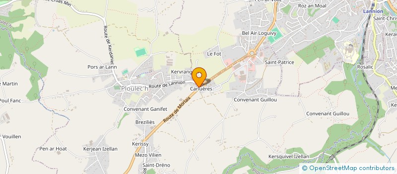 localisation de l'entreprise SCI CHEJAC  PLOUMILLIAU