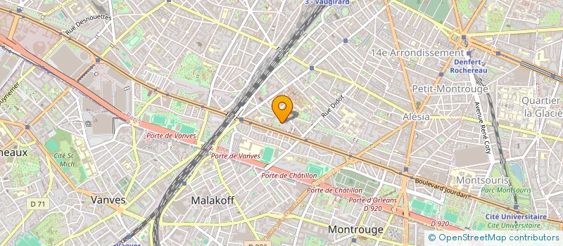 localisation de l'entreprise SCI CHEKROUNE & CO  PARIS