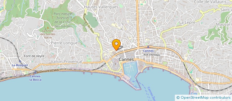 localisation de l'entreprise SCI CHELANOU à CANNES