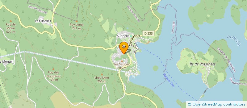 localisation de l'entreprise SCI CHELD  PEYRAT-LE-CHATEAU