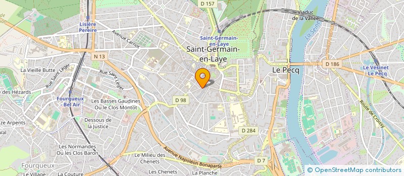 localisation de l'entreprise SCI CHELDON  SAINT-GERMAIN-EN-LAYE