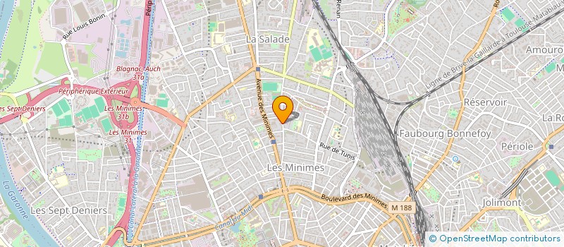 localisation de l'entreprise SCI CHELEUX INVEST à TOULOUSE