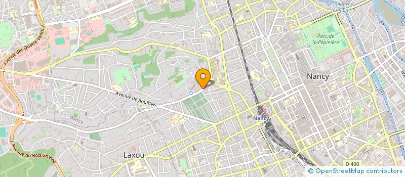 localisation de l'entreprise SCI CHELI  NANCY