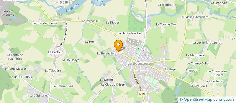 localisation de l'entreprise SCI CHELIN  ERCE-PRES-LIFFRE