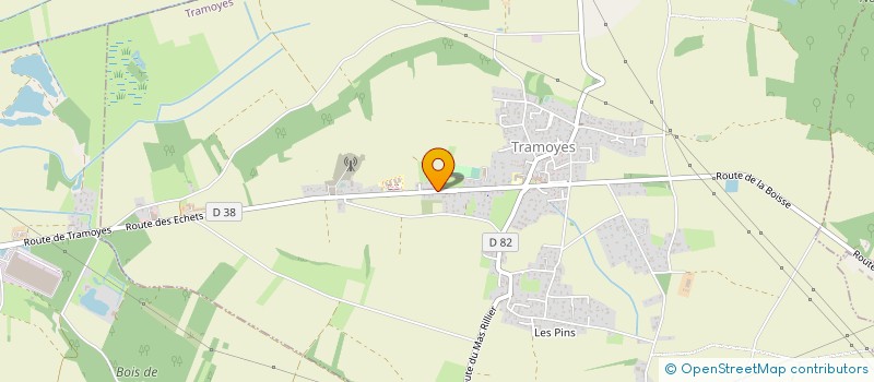 localisation de l'entreprise SCI CHELLESTE  TRAMOYES