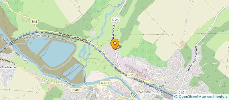 localisation de l'entreprise SCI CHELOUX  VARANGEVILLE