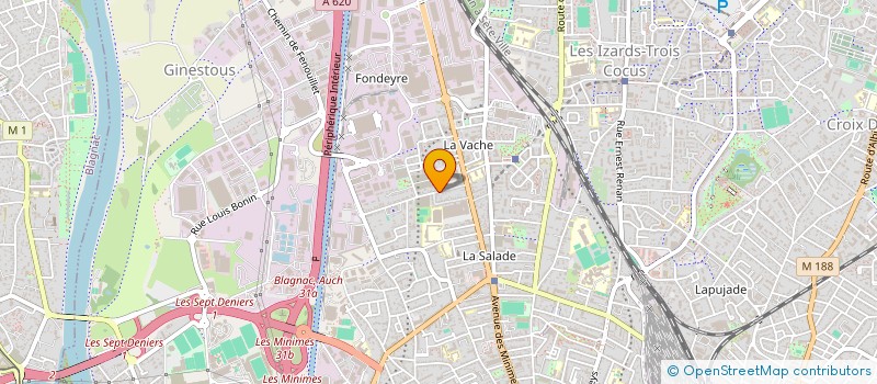 localisation de l'entreprise SCI CHELTON  TOULOUSE
