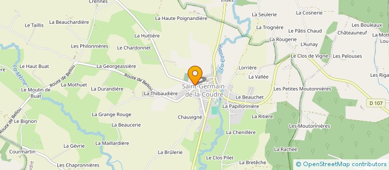 localisation de l'entreprise SCI CHEMIN D APPENAI SOUS BELLEME à BELLEME