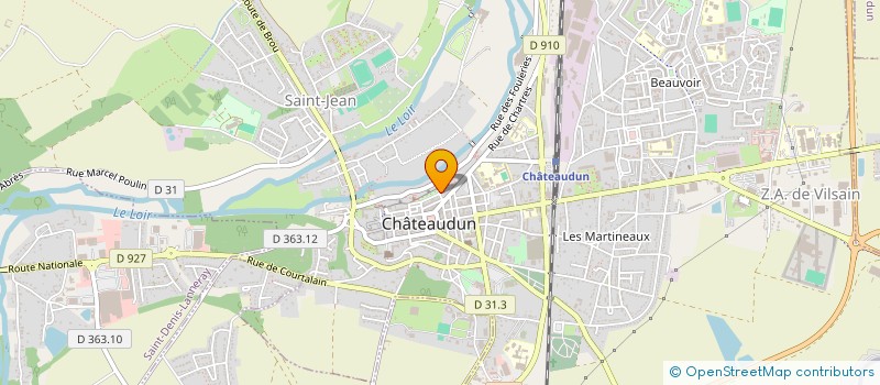 localisation de l'entreprise SCI CHEMIN DE BLOIS à CHATEAUDUN