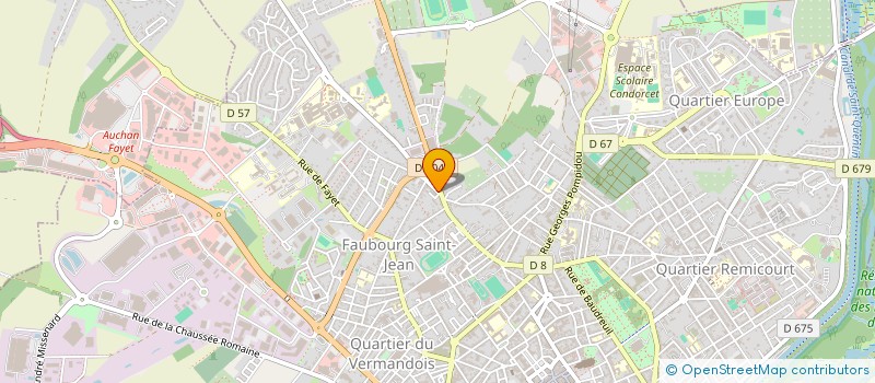 localisation de l'entreprise SCI CHEMIN DE GRICOURT à SAINT-QUENTIN
