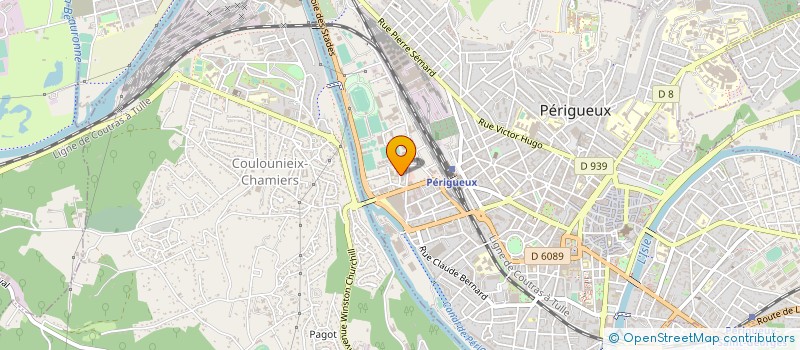 localisation de l'entreprise SCI CHEMIN DE HALAGE à PERIGUEUX