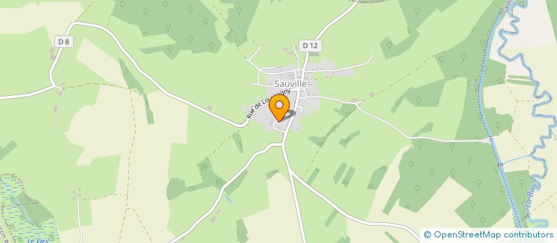 localisation de l'entreprise SCI CHEMIN DE NOIRVAL  SAUVILLE