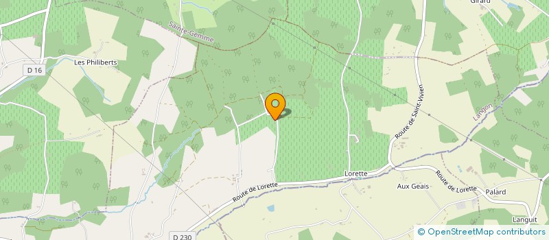 localisation de l'entreprise SCI CHEMIN DES COLOMBES  SAINT-MICHEL-DE-LAPUJADE