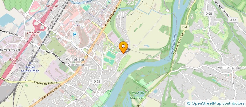 localisation de l'entreprise SCI CHEMIN DES ETANGS  LACROIX-FALGARDE