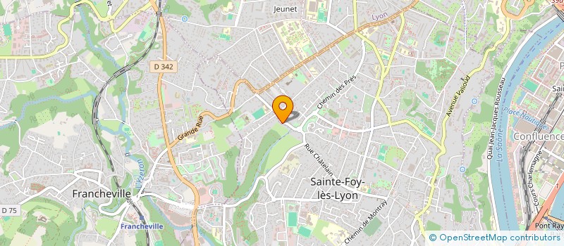 localisation de l'entreprise SCI CHEMIN DES FONDS  SAINTE-FOY-LES-LYON