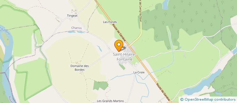 localisation de l'entreprise SCI CHEMIN DES ILES à CHARRIN