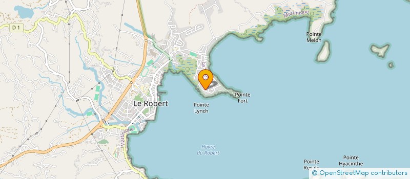 localisation de l'entreprise SCI CHEMIN DES ILETS  LE ROBERT