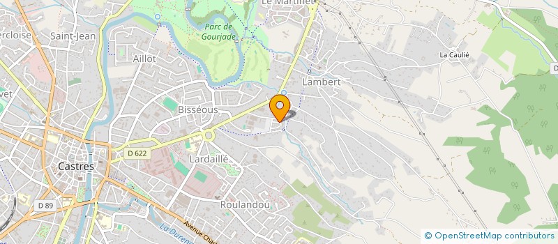 localisation de l'entreprise SCI CHEMIN DES MEULES  CASTRES