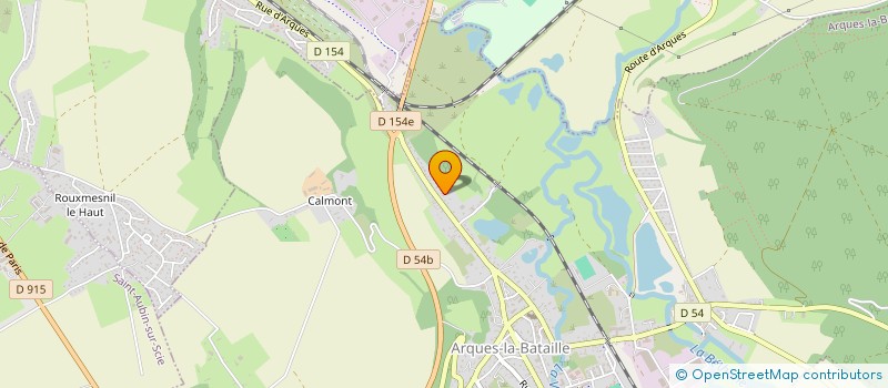 localisation de l'entreprise SCI CHEMIN DES PRES  ARQUES-LA-BATAILLE