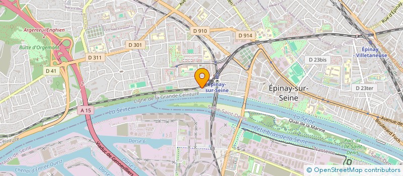 localisation de l'entreprise SCI CHEMIN DU HALLAGE à EPINAY-SUR-SEINE
