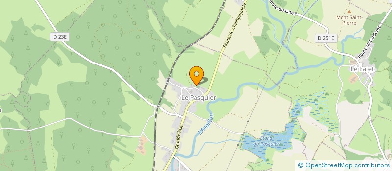 localisation de l'entreprise SCI CHEMIN DU PETIT CLOS  LE PASQUIER