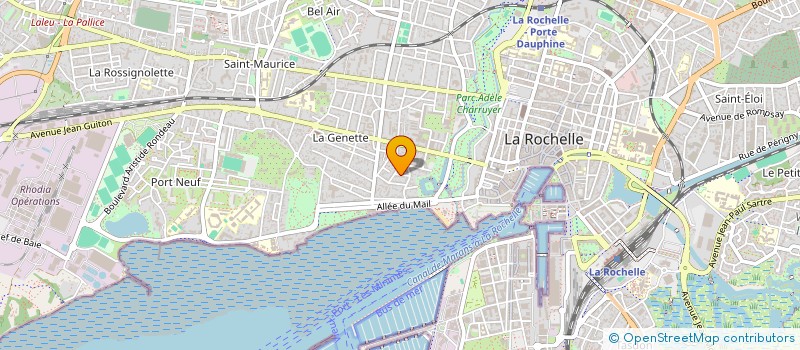 localisation de l'entreprise SCI CHEMIN DU PRIEURE à LA ROCHELLE