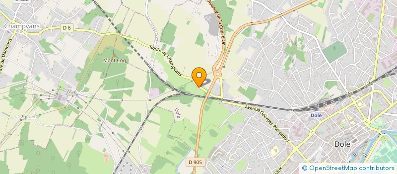 localisation de l'entreprise SCI CHEMIN DU RANG  MONNIERES