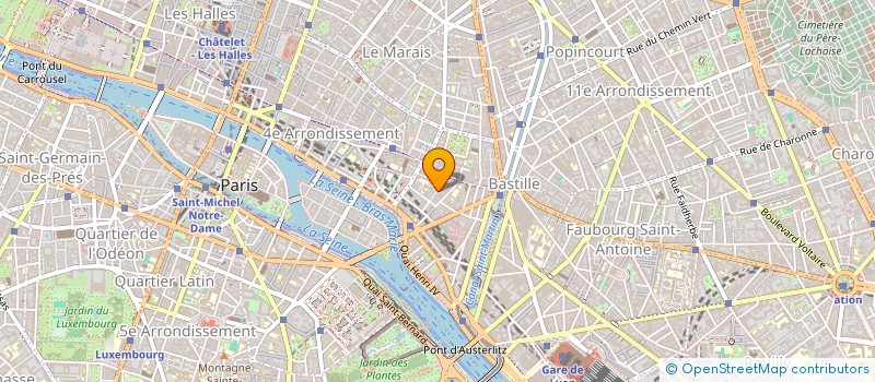 localisation de l'entreprise SCI CHEMIN DU TRIEUX  PARIS