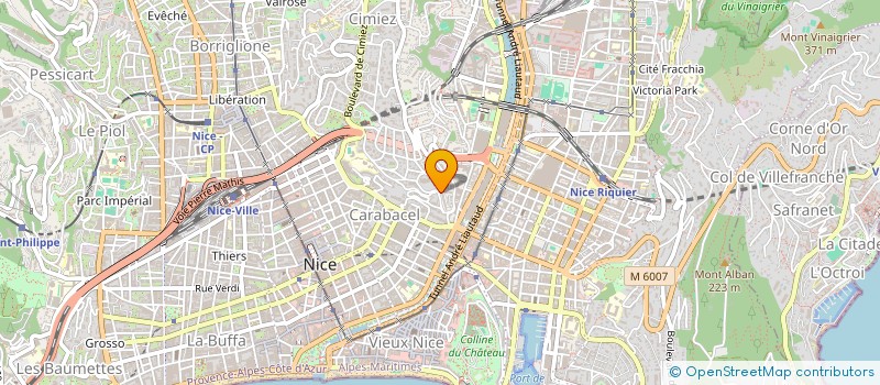 localisation de l'entreprise SCI CHEMIN DU VINAIGRIER à NICE
