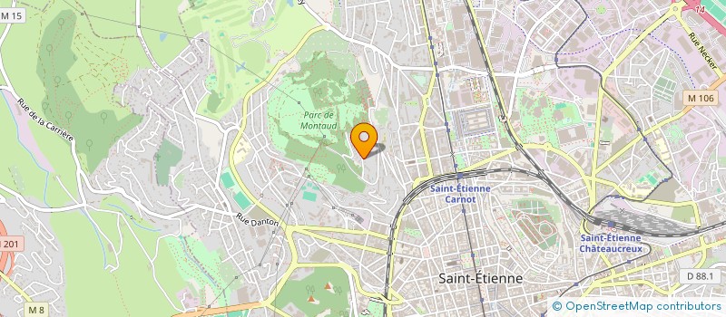 localisation de l'entreprise SCI CHEMIN FAISANT  SAINT-ETIENNE