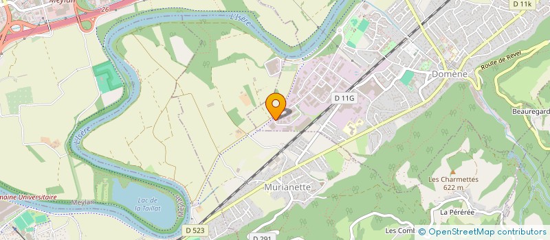 localisation de l'entreprise SCI CHEMIN MENEY  DOMENE