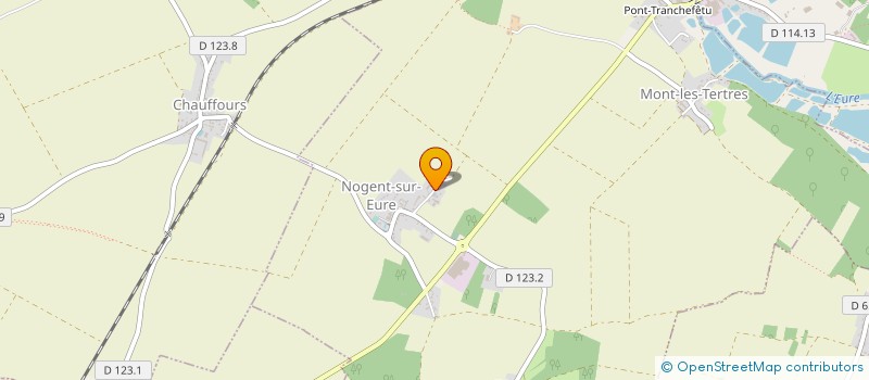 localisation de l'entreprise SCI CHEMIN NOIR à NOGENT-SUR-EURE