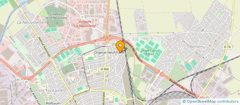 localisation de l'entreprise SCI CHEMIN NOIR  REIMS