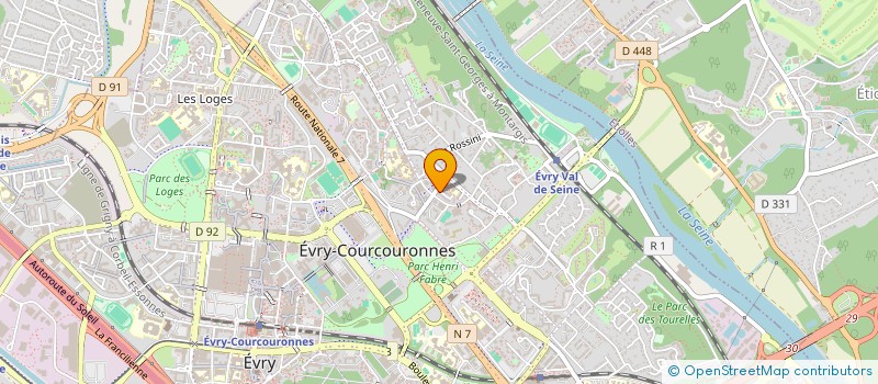 localisation de l'entreprise SCI CHEMLA à EVRY-COURCOURONNES