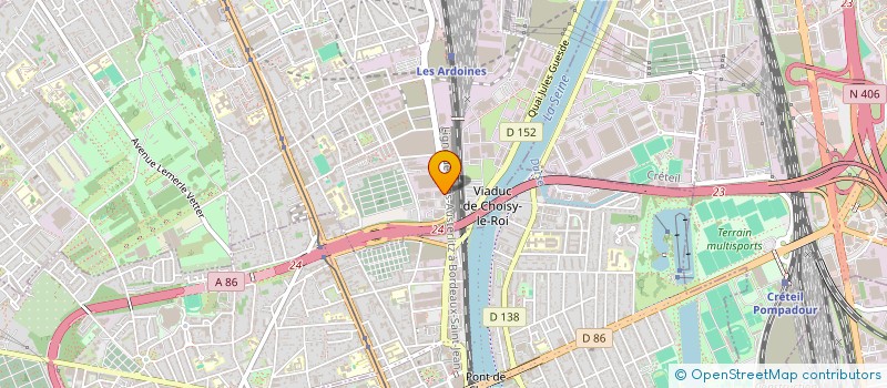 localisation de l'entreprise SCI CHEMLA MADAR  VITRY-SUR-SEINE