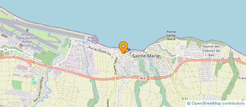 localisation de l'entreprise SCI CHEN à SAINTE-MARIE