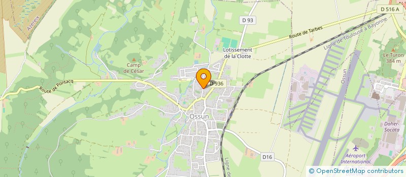 localisation de l'entreprise SCI CHEN HOU  OSSUN