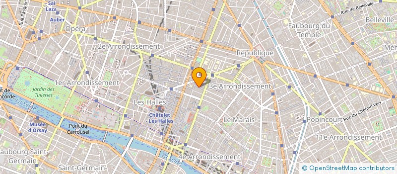 localisation de l'entreprise SCI CHENAIS à PARIS