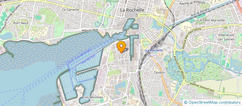 localisation de l'entreprise SCI CHENAL PLUS  LA ROCHELLE