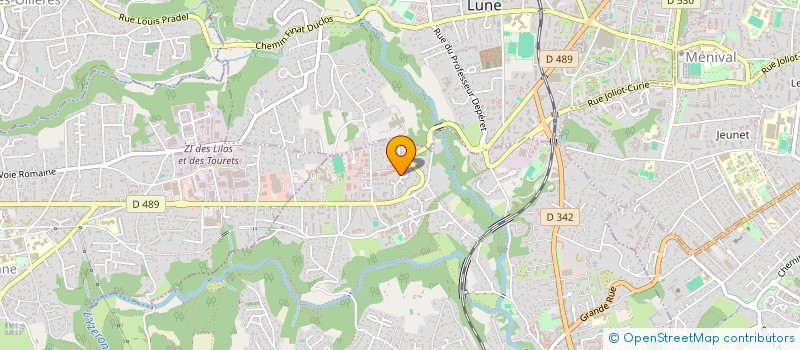 localisation de l'entreprise SCI CHENAVARD  FRANCHEVILLE