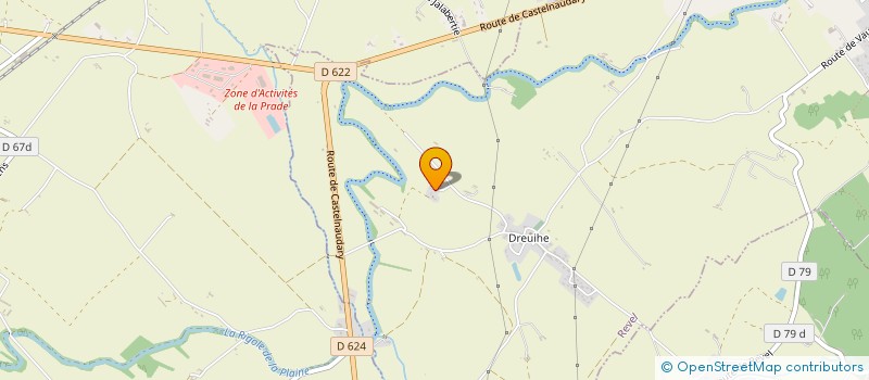 localisation de l'entreprise SCI CHENE GARRIC  REVEL