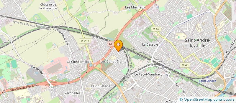 localisation de l'entreprise SCI CHENEBIER PATOU à LAMBERSART