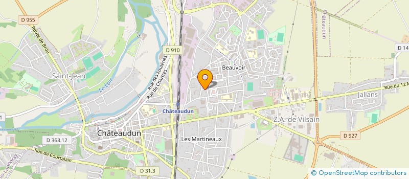 localisation de l'entreprise SCI CHENES DES BOIS à CHATEAUDUN